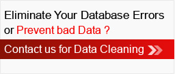 Contact us for Data Cleaning